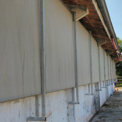 RETE  95%  SABBIA OMBREGGIANTE CON BORDI RINFORZATI ED OCCHIELLI