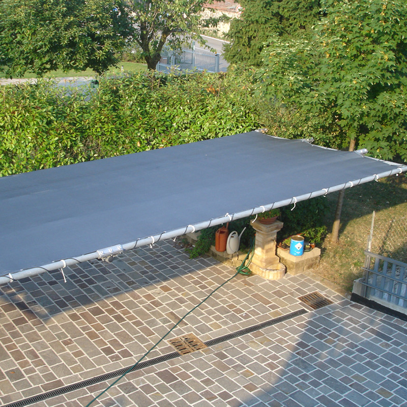 Rete Ombreggiante 3x5m 90-95% Protezione UV Con Occhielli - HDPE Per Giardino, Serra, Recinzioni - Beige