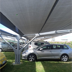 RETE  95%  ALLUMINIO OMBREGGIANTE CON BORDI RINFORZATI ED OCCHIELLI